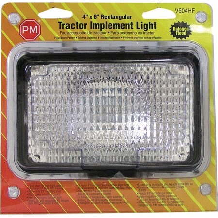 Peterson Peterson Clear Rectangular Implement/Tractor Light V504HF